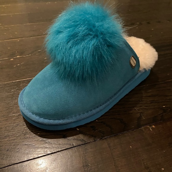 BearPaw Alexia slippers brand new! Size 8, color blue, never worn!! - Picture 7 of 7